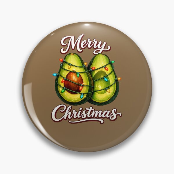 Item preview, Merry Christmas Avocado Holiday Lights Funny Christmas PNG designed and sold by annenambiro.