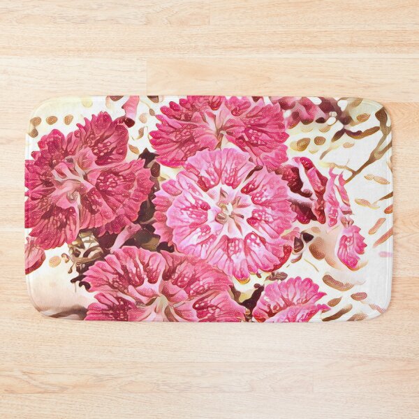 Item preview, Impressionist Pink Carnation Bouquet Macro Digital Painting designed and sold by BalkanBloom.