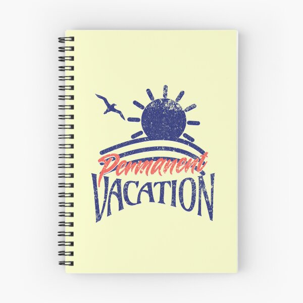 Item preview, Permanent Vacation Retro Summer Beach Lifestyle Vintage Nautical Sun Graphic Digital Nomad Retirement Gift Aesthetic designed and sold by illeN-Art-World.