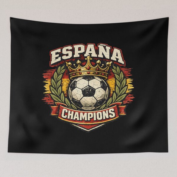 Item preview, Spain World Cup Champions Vintage Football Badge Retro Spanish Soccer Gift designed and sold by Artycom.