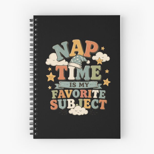 Item preview, Retro Nap Time Is My Favorite Subject Funny Kids School T-Shirt designed and sold by FestivityFinds.