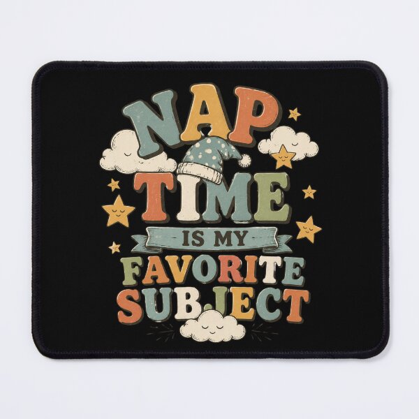 Item preview, Retro Nap Time Is My Favorite Subject Funny Kids School T-Shirt designed and sold by FestivityFinds.