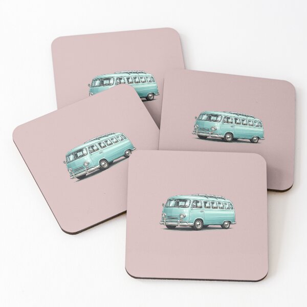 Item preview, A vintage style retro bus designed and sold by lafataviola.