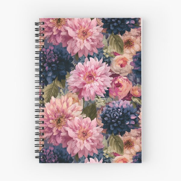 Item preview, Stunning Dahlias Print - Hawaiian Flower Pattern  - Anniversary Gift Ideas designed and sold by RoyalStarsPatts.