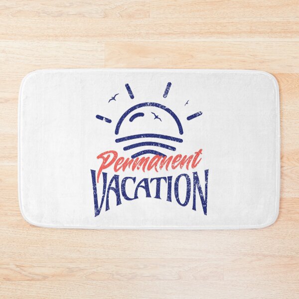 Item preview, Permanent Vacation Retro Summer Beach Lifestyle Vintage Nautical Sun Graphic Digital Nomad Retirement Gift Aesthetic designed and sold by illeN-Art-World.