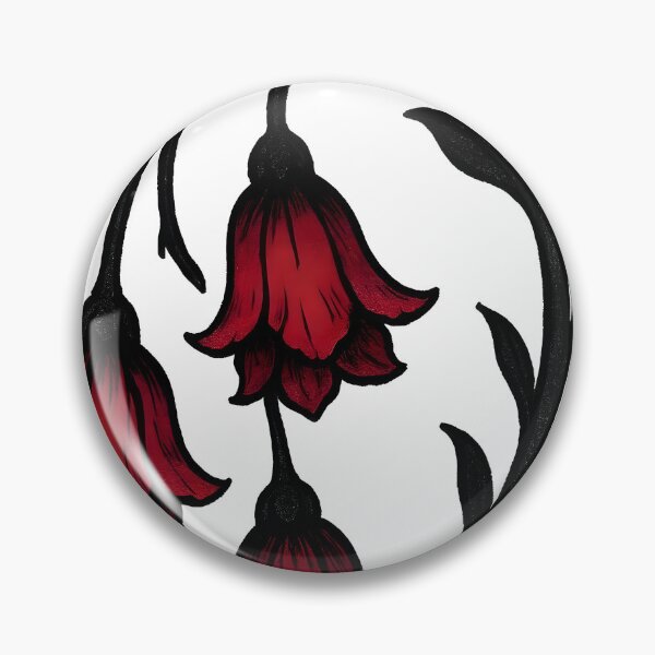 Item preview, Bleeding Heart Floral Dark Romance designed and sold by Dhenin Studio.