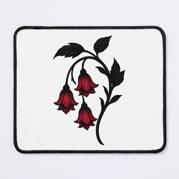 Item preview, Bleeding Heart Floral Dark Romance designed and sold by Dhenin Studio.