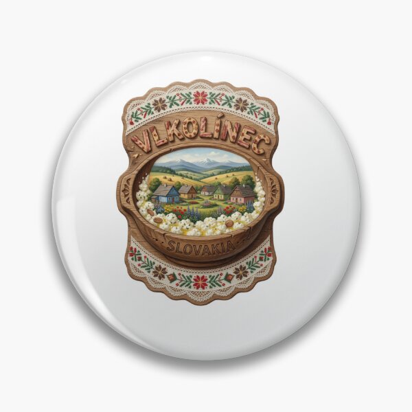 Item preview, Vlkolinec Slovakia Heritage Village Sticker Souvenir Summer Edition designed and sold by Imaginarium of Chaos falcon88 .