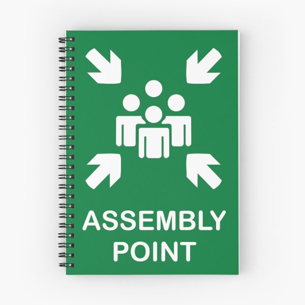 Item preview, Assembly Point - Safety Sign and Evacuation Signage designed and sold by Panneaux et signalisations - NPOITEVIN.