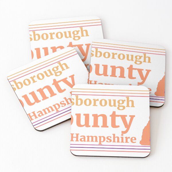 Item preview, Hillsborough County New Hampshire Highlighted on State Map designed and sold by TheIconSmith.