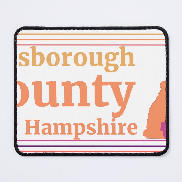 Item preview, Hillsborough County New Hampshire Highlighted on State Map designed and sold by TheIconSmith.