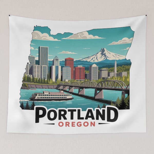 Item preview, Portland, Oregon designed and sold by 123ks.