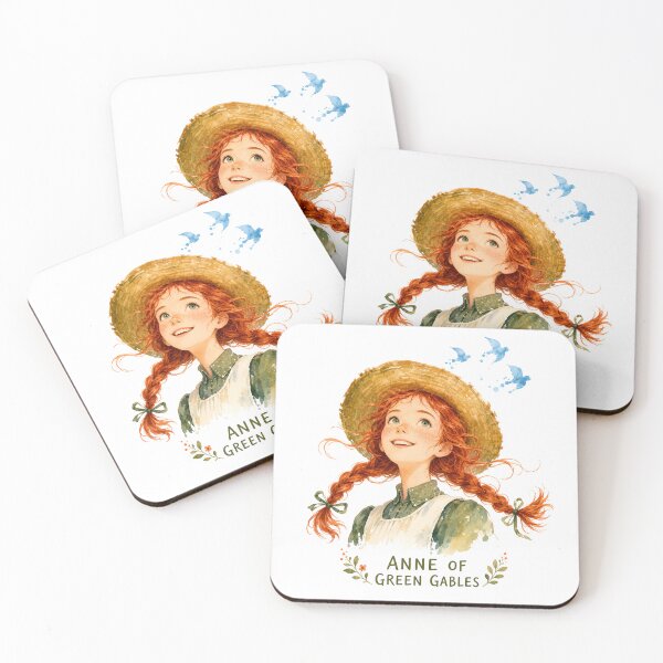 Item preview, Anne of Green Gables – Bright-Eyed Watercolor Anne designed and sold by Fenay Designs.