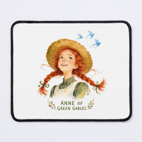 Item preview, Anne of Green Gables – Bright-Eyed Watercolor Anne designed and sold by Fenay Designs.