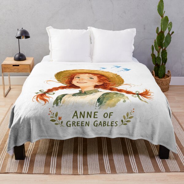 Item preview, Anne of Green Gables – Bright-Eyed Watercolor Anne designed and sold by Fenay Designs.