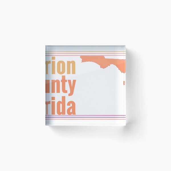 Item preview, Marion County Florida Highlighted on State Map designed and sold by TheIconSmith.