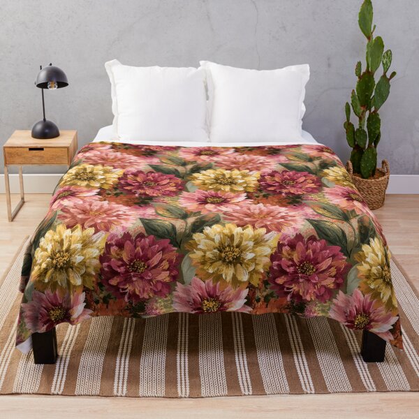 Item preview, Stunning Dahlias Floral - Flower Floral Pattern - Anniversary Gifts For Dad designed and sold by RoyalStarsPatts.