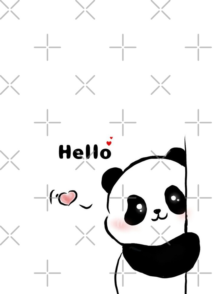 Thumbnail 4 of 4, iPhone Case, Cute Panda Design designed and sold by RajDeals.