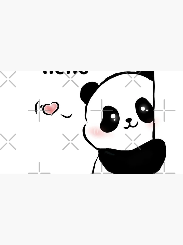 Thumbnail 3 of 3, Cap, Cute Panda Design designed and sold by RajDeals.