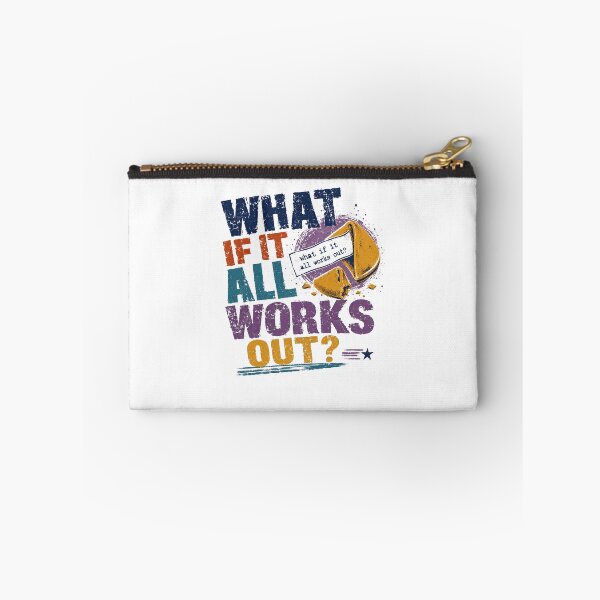 Item preview, What If It All Works Out Optimist Motivation Fortune Cookie Future designed and sold by RetroMini2026.