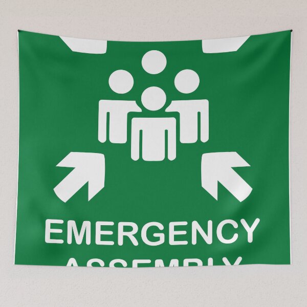Item preview, Assembly Point - Safety Sign and Evacuation Signage designed and sold by Panneaux et signalisations - NPOITEVIN.