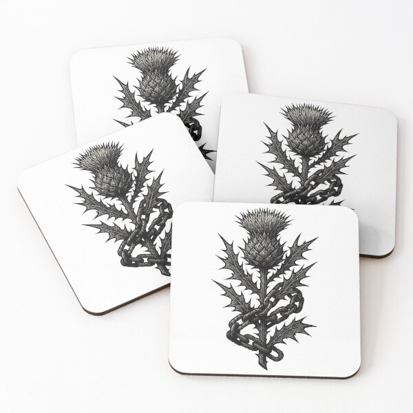 Item preview, Dark Fantasy Thistle with Chains designed and sold by Dhenin Studio.