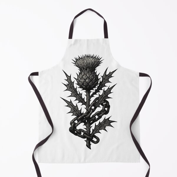 Item preview, Dark Fantasy Thistle with Chains designed and sold by Dhenin Studio.