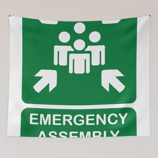 Item preview, Assembly Point - Safety Sign and Evacuation Signage designed and sold by Panneaux et signalisations - NPOITEVIN.