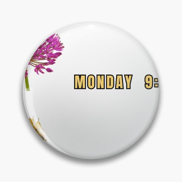 Item preview,  Work Week Progression Monday To Friday Funny Garlic Flower Meme designed and sold by JurateArt-DK.