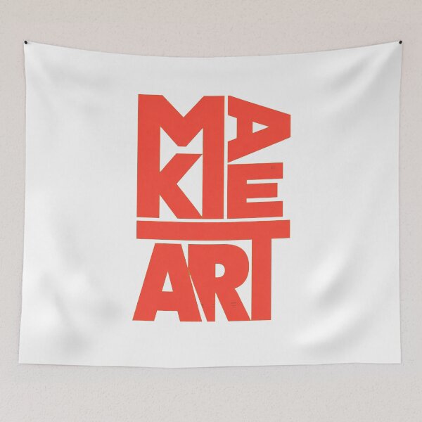 Item preview, Make Art – Modernist Typography designed and sold by bisha.