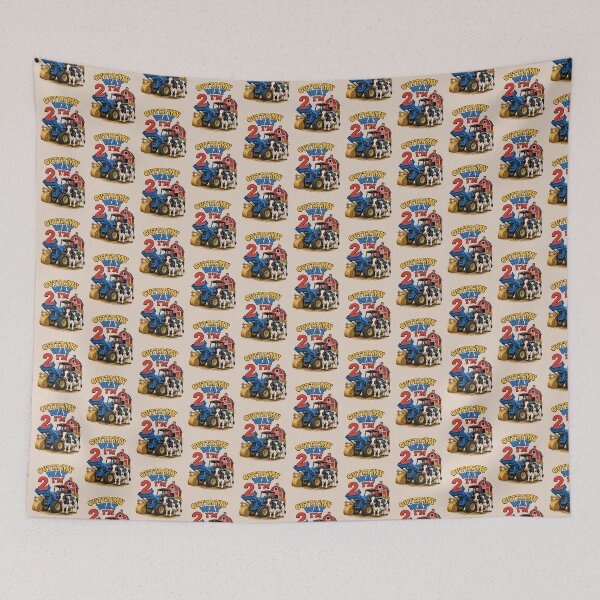 Item preview, 2nd Birthday Farm Theme Outta My Way 2 designed and sold by Cute & Sassy Custom Gifting Boutiques.