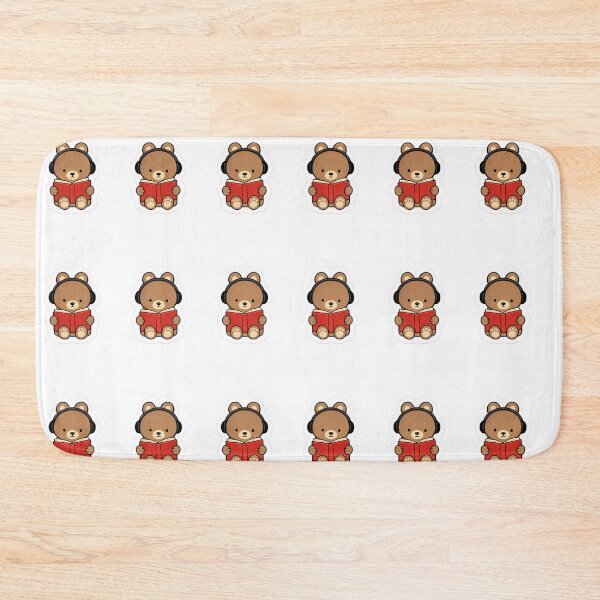 Item preview, Reading bear sticker designed and sold by CROFTARTS.