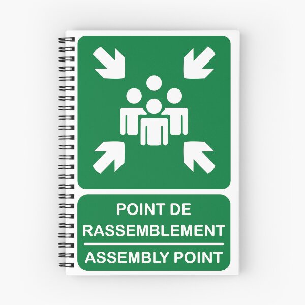 Item preview, Assembly Point - Safety Sign and Evacuation Signage designed and sold by Panneaux et signalisations - NPOITEVIN.