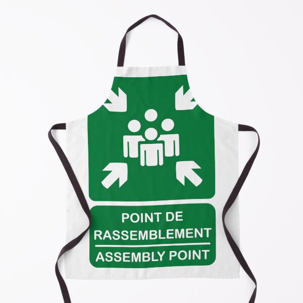 Item preview, Assembly Point - Safety Sign and Evacuation Signage designed and sold by Panneaux et signalisations - NPOITEVIN.