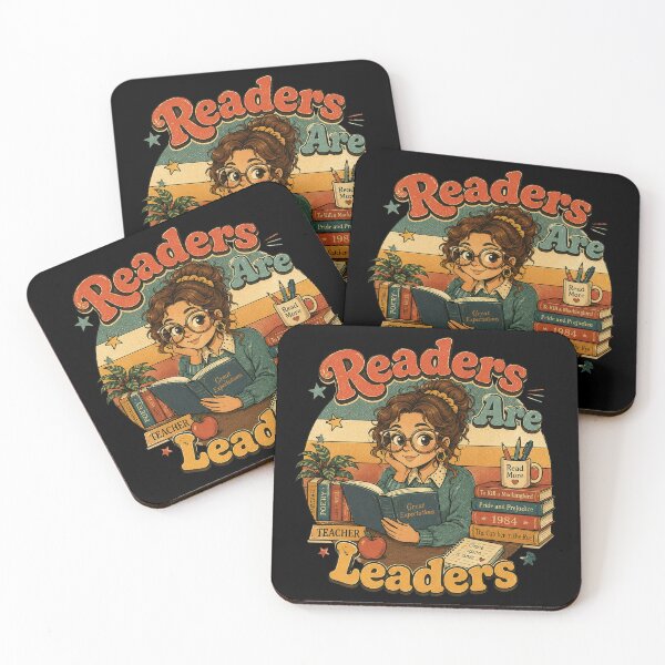Item preview, Readers Are Leaders Shirt | Reading Teacher Gift | Retro Book Lover & English Teacher Vintage T-Shirt designed and sold by FestivityFinds.