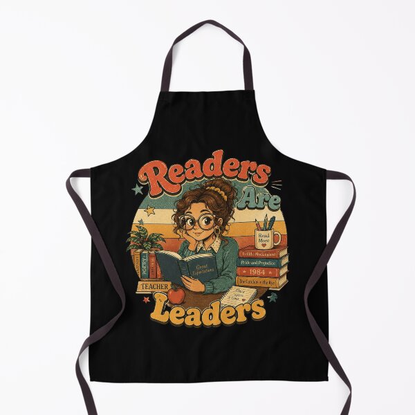 Item preview, Readers Are Leaders Shirt | Reading Teacher Gift | Retro Book Lover & English Teacher Vintage T-Shirt designed and sold by FestivityFinds.