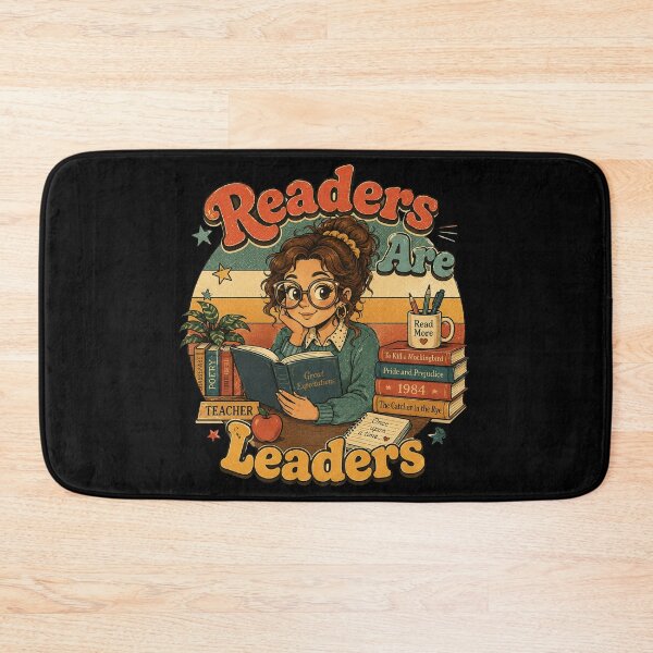 Item preview, Readers Are Leaders Shirt | Reading Teacher Gift | Retro Book Lover & English Teacher Vintage T-Shirt designed and sold by FestivityFinds.