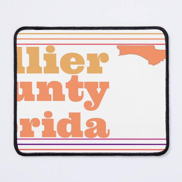 Item preview, Collier County Florida Highlighted on State Map designed and sold by TheIconSmith.