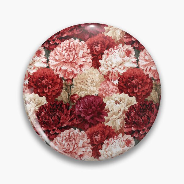 Item preview, Unique Dahlias Print  - Birthday Flower Pattern  - Anniversary Gifts For Husband designed and sold by RoyalStarsPatts.