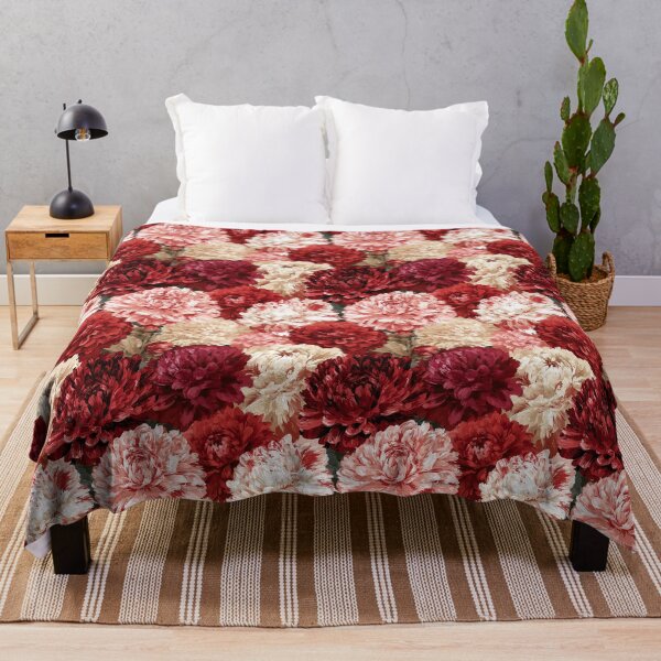 Item preview, Unique Dahlias Print  - Birthday Flower Pattern  - Anniversary Gifts For Husband designed and sold by RoyalStarsPatts.