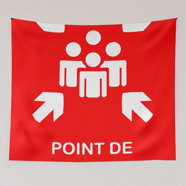Item preview, Assembly Point - Safety Sign and Evacuation Signage designed and sold by Panneaux et signalisations - NPOITEVIN.