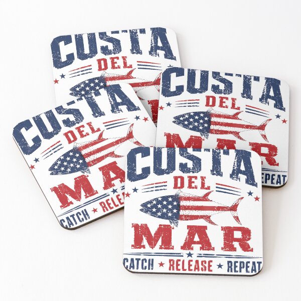 Item preview, Costa Del Mar Catch Release Repeat Fishing Angler Patriot designed and sold by SkeletonsDanger.