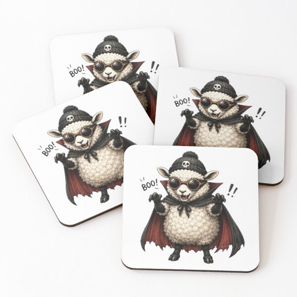 Item preview, Vampire Sheep Says Boo! designed and sold by Snurly.