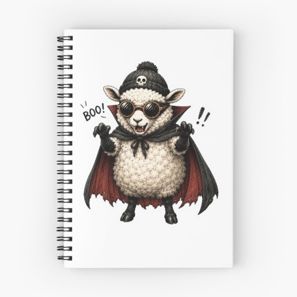 Item preview, Vampire Sheep Says Boo! designed and sold by Snurly.