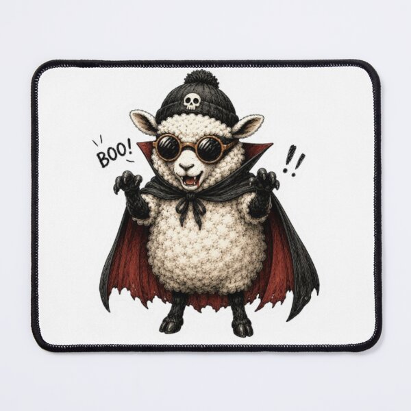 Item preview, Vampire Sheep Says Boo! designed and sold by Snurly.