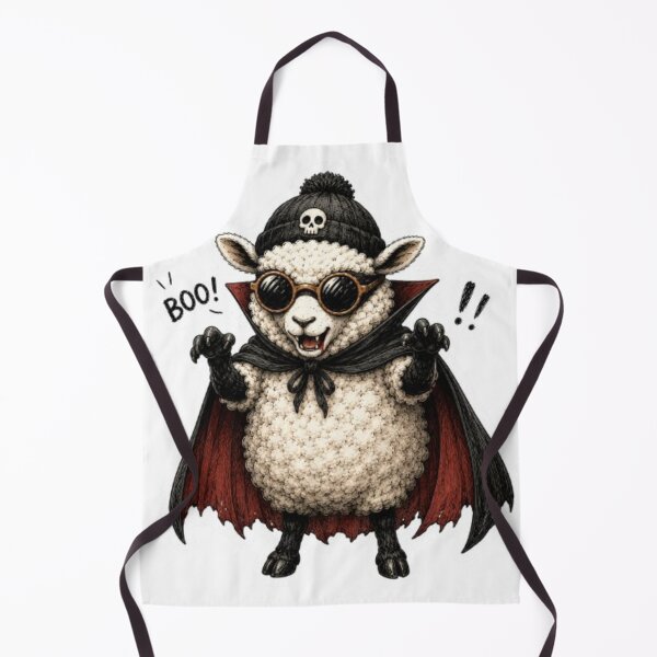 Item preview, Vampire Sheep Says Boo! designed and sold by Snurly.