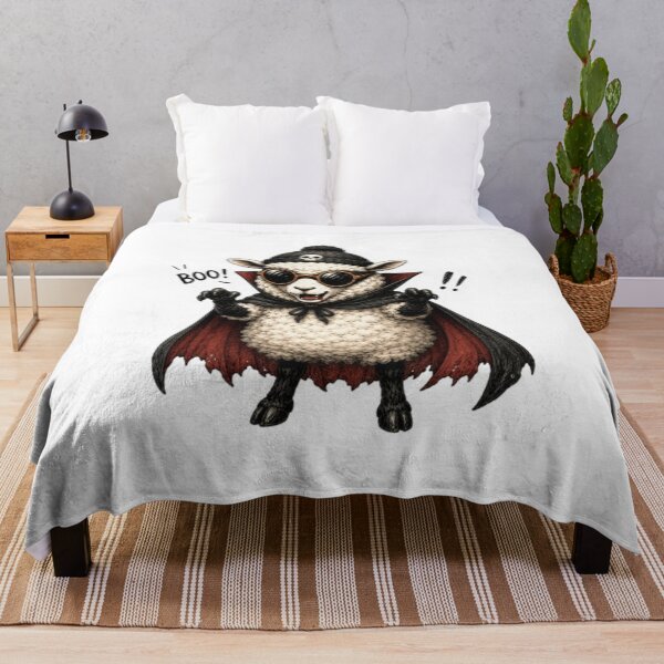 Item preview, Vampire Sheep Says Boo! designed and sold by Snurly.