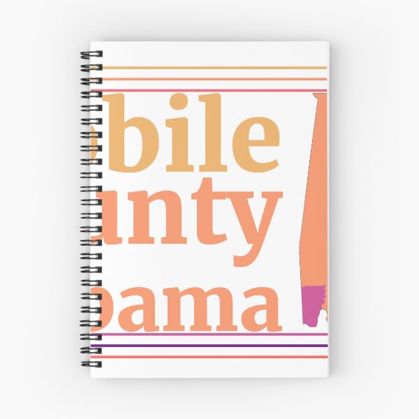 Item preview, El condado de Mobile, Alabama, aparece resaltado en el mapa estatal. designed and sold by TheIconSmith.