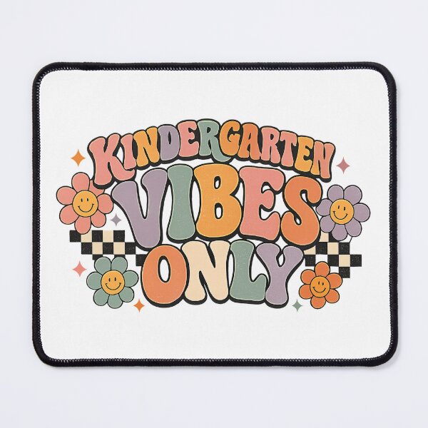 Item preview, Kindergarten Vibes Only Shirt | Cute Retro Kindergarten Teacher T-Shirt | Colorful Back to School Teacher Gift designed and sold by FestivityFinds.