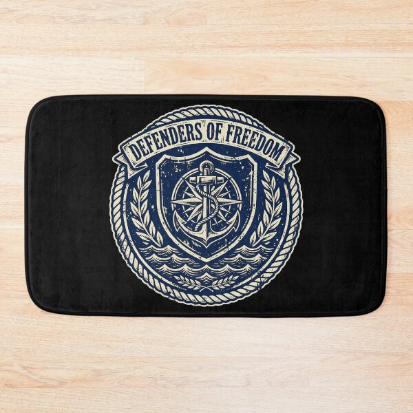 Item preview, Defenders of Freedom Vintage Coast Guard Maritime Design designed and sold by Coasties.